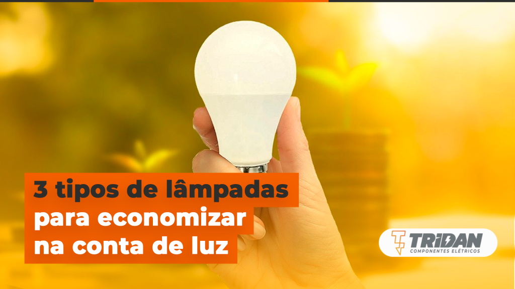 3 tipos de lâmpadas para economizar na conta de luz | TRIDAN