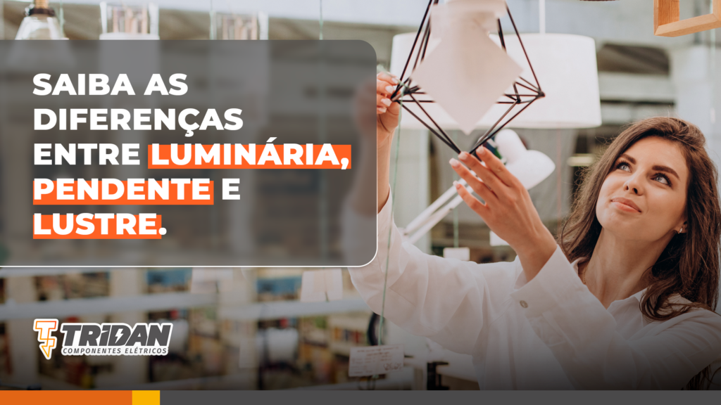 tipos de luminária