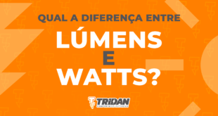 diferença entre lúmens e watts