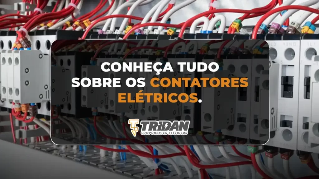 ate com vários contatores eletricos e o CTA "Conheça tudo sobre os contatores elétricos"