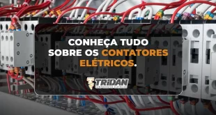 ate com vários contatores eletricos e o CTA "Conheça tudo sobre os contatores elétricos"