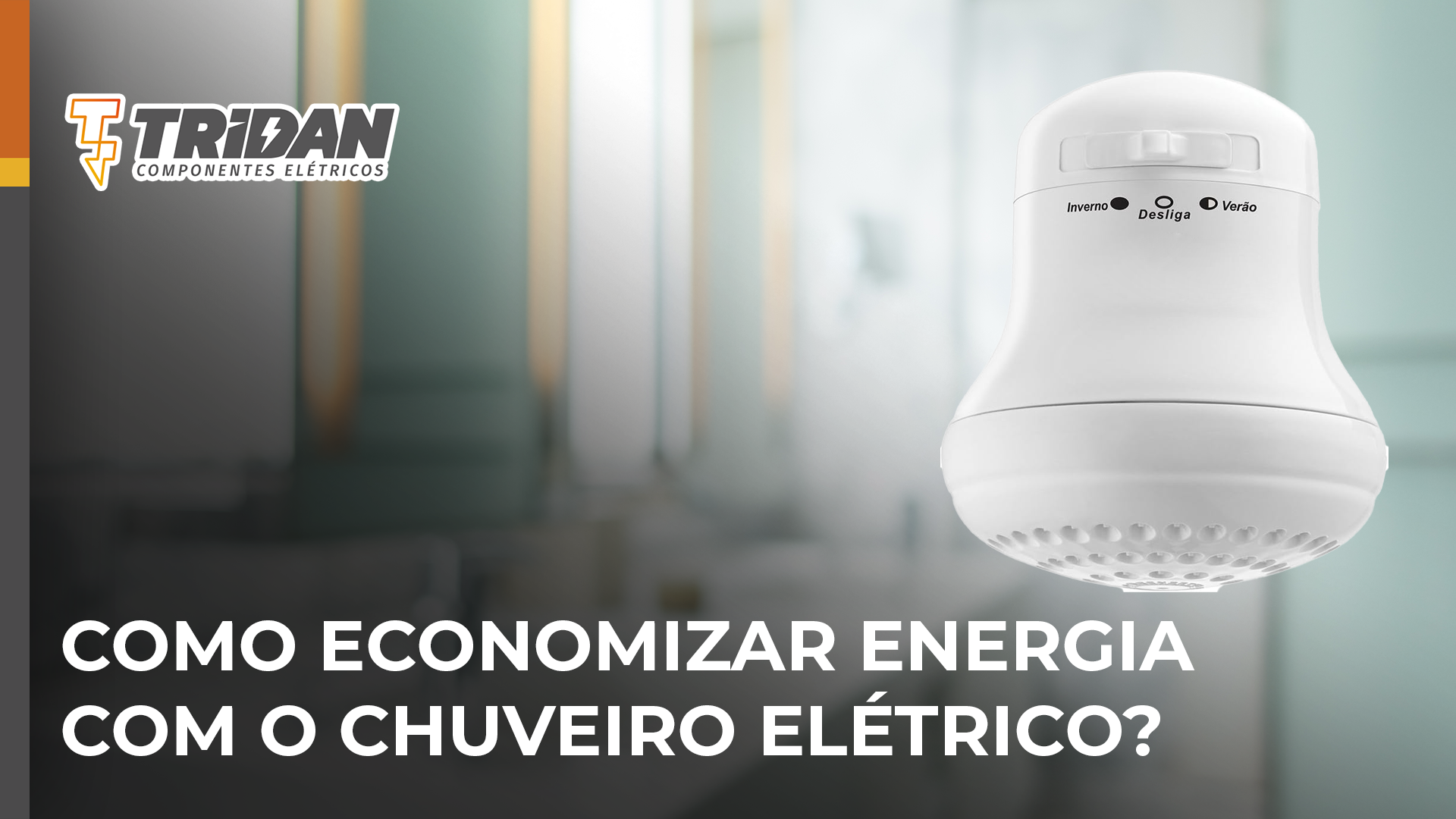 5 dicas para economizar energia com chuveiro elétrico - Blog | TRIDAN